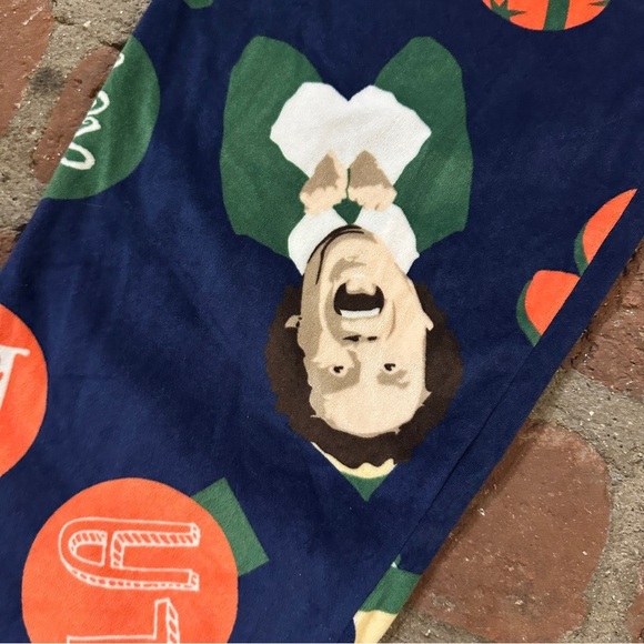 ELF Kids Pajama Bottoms in Navy with Fun Prints - Picture 3 of 15